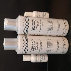 Skin Script RX Raspberry Refining Cleanser - 2 Full size bottles & 2 sample size